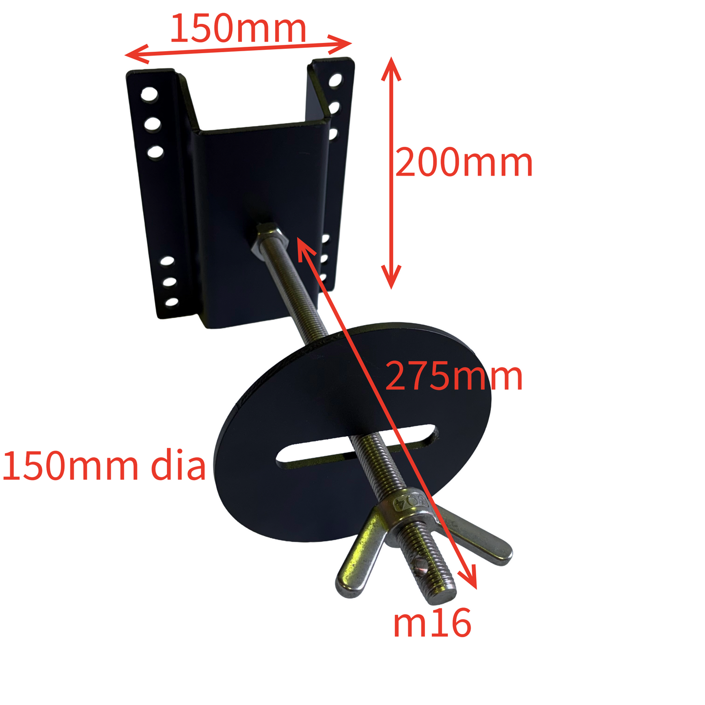 Spare Wheel Carrier - Adjustable Type 4
